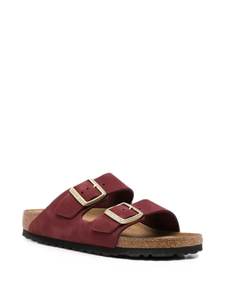 Sandale Birkenstock cu cataramă roșu