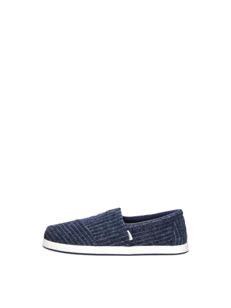 Sneakersy Toms zamszowe niebieskie
