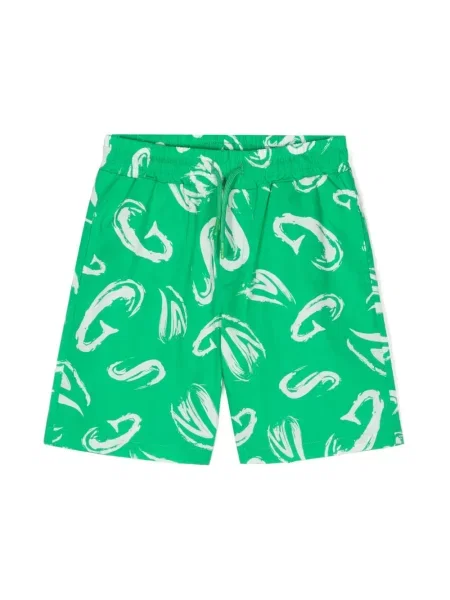 Dětské bermudy Msgm zelené