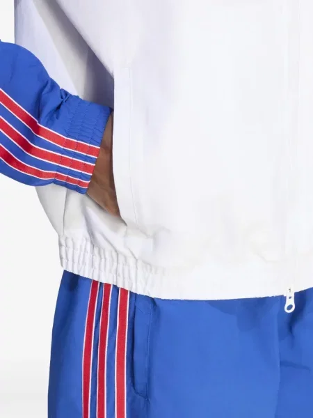 Geacă Adidas alergare cu broderie negru