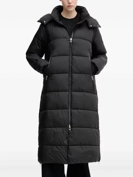 Palton Joop! cu glugă negru