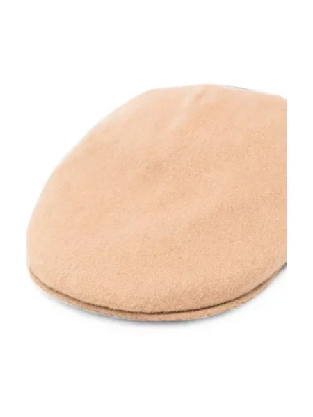 Czapka z daszkiem Borsalino brązowa