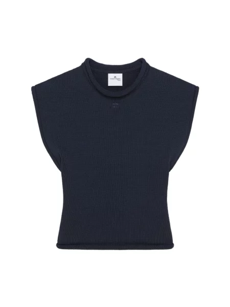 Top Courreges niebieski