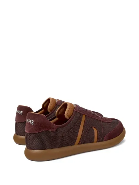 Sneakerși Camper din piele de căprioară maro