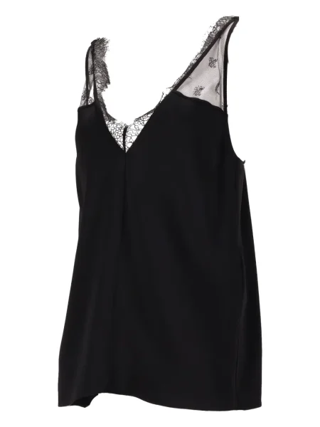 Top Stella Mccartney din dantelă negru