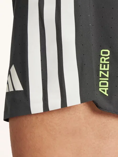 Adidas Běžecké Šortky Adizero Split černá