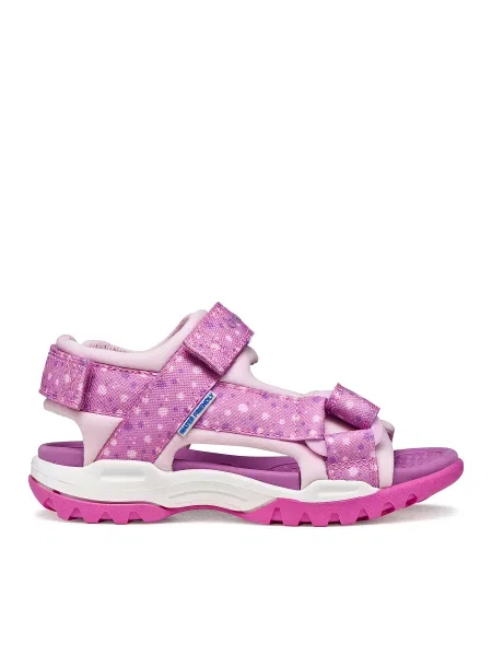 Szandál Geox Jr Borealis Girl M rózsaszín