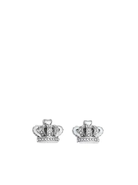 Juicy Couture Cercei Icon Crown argintiu