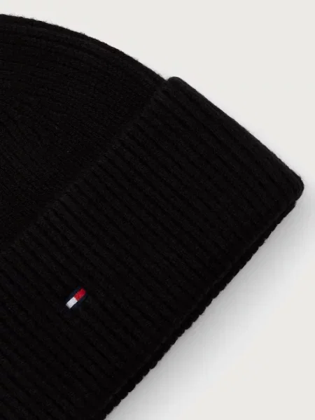 Tommy Hilfiger Czapka Flag czarny