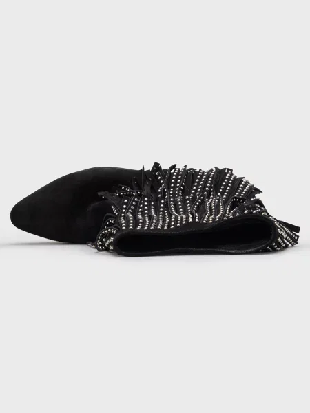 Сапоги Saint Laurent черные