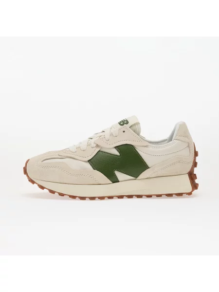 Кожени маратонки New Balance бежово