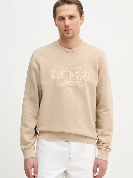 Μπλούζα Guess μπεζ