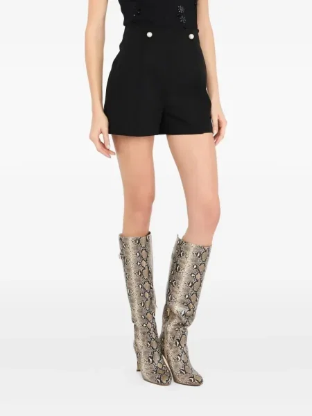 Szorty Liu Jo z koralikami czarne