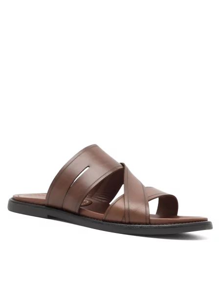 Шльопанці Gino Rossi MB коричневий