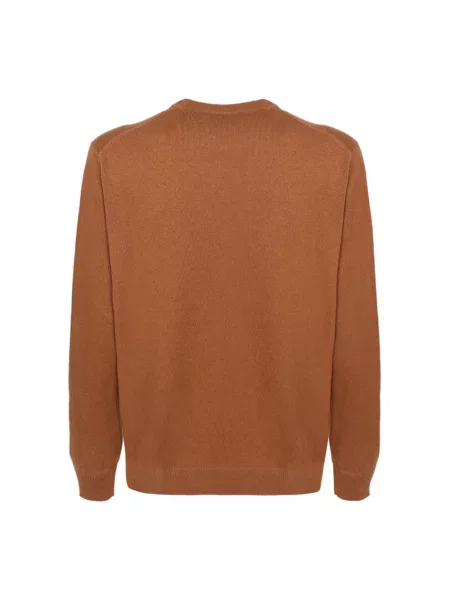 Sweter Dell'oglio brązowy