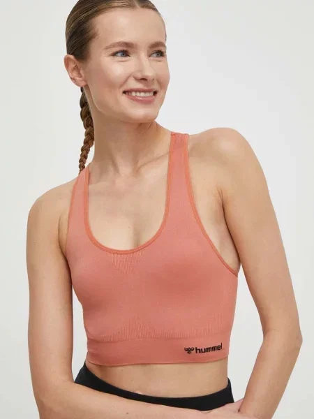 Sportovní top Hummel oranžový