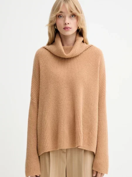 Легкий водолазка Max&co коричневая