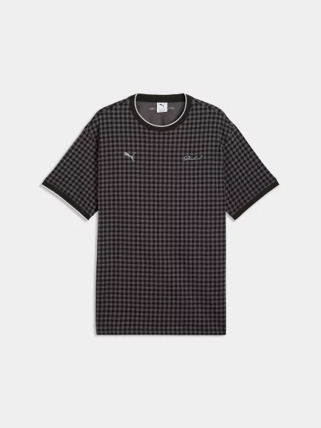 Футболка PUMA Pl Lifestyle Tee комбінований верх чорний