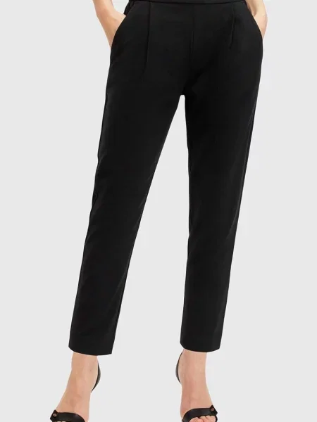 Hlače AllSaints ALEIDA TRI TROUSER črna