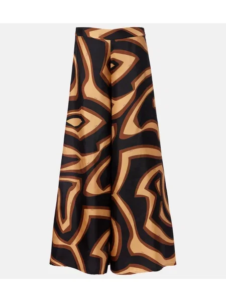 Pantaloni Pucci din satin negru