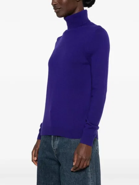 Pulover Bompard din cașmir violet