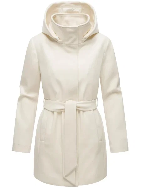 MARIKOO Funkcionalen plašč Katalinaa off-bela bela