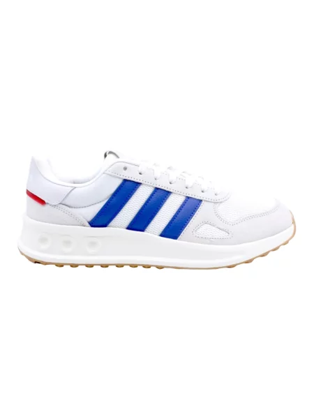 Lekkie sneakersy Adidas Cloudfoam zamszowe retro białe