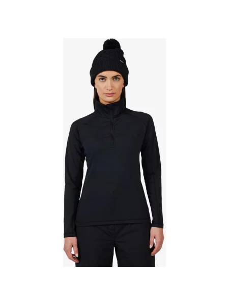Bluza z kapturem Rossignol Mid Layer Stretch Half Zip XS czarny