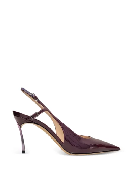Pantofi cu toc Casadei slingback violet