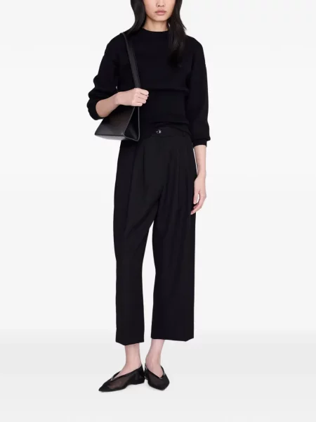 Pantaloni chino Anine Bing negru
