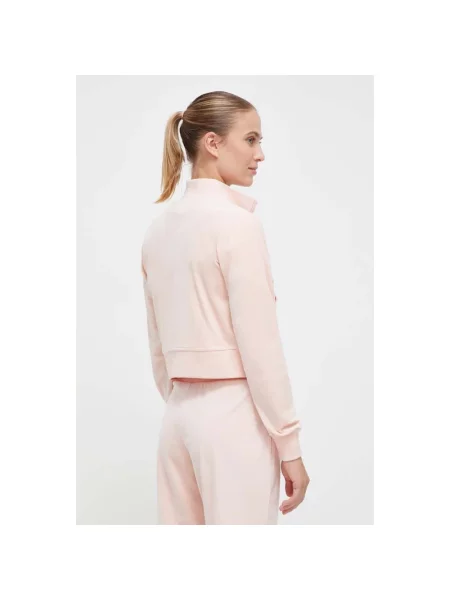 Bluza rozpinana Guess różowa