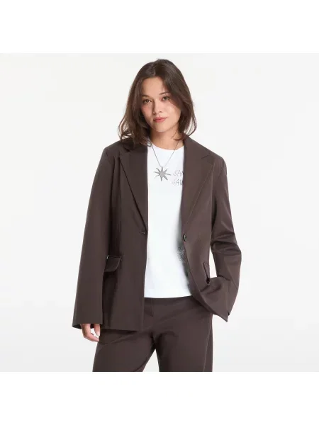 Μπουφάν Samsøe Samsøe Saheaven Blazer Mulch M