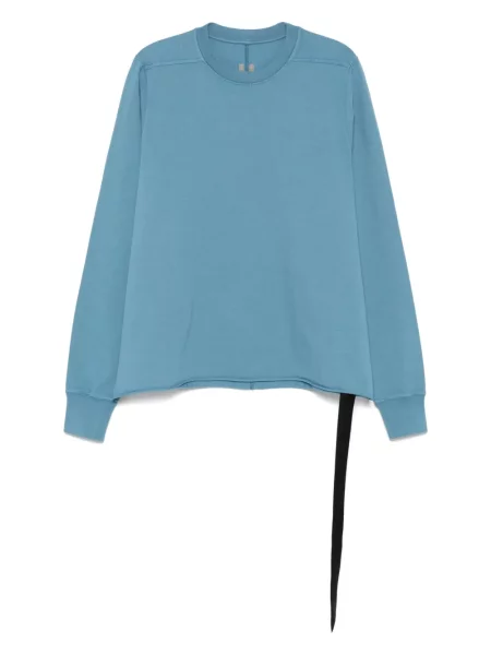 Суичър без качулка Rick Owens Drkshdw синьо