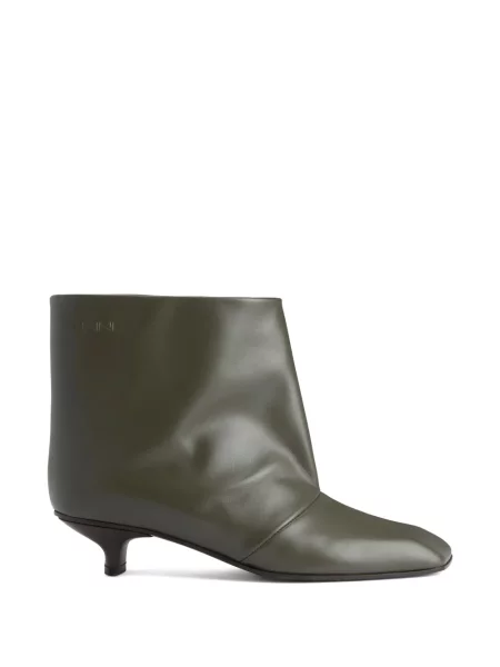 Cropp cizme scurte Vicini din piele verde