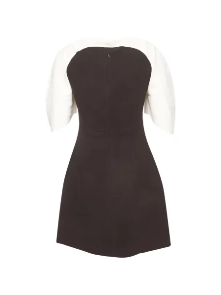 Krepp mini ruha 424 fekete
