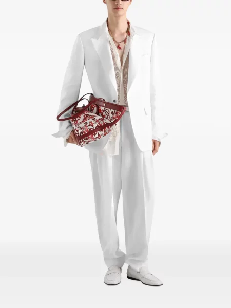 Geacă Dolce & Gabbana de in alb
