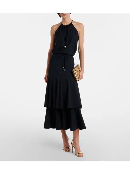 Fustă midi Dorothee Schumacher negru