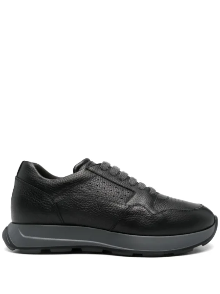 Sneakerși Barrett din piele negru