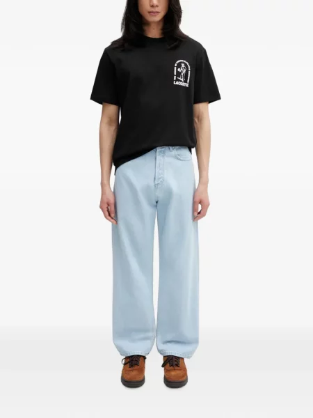 Tricou Lacoste cu imagine negru