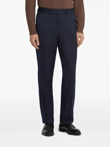 Costum Zegna de lână de costum albastru