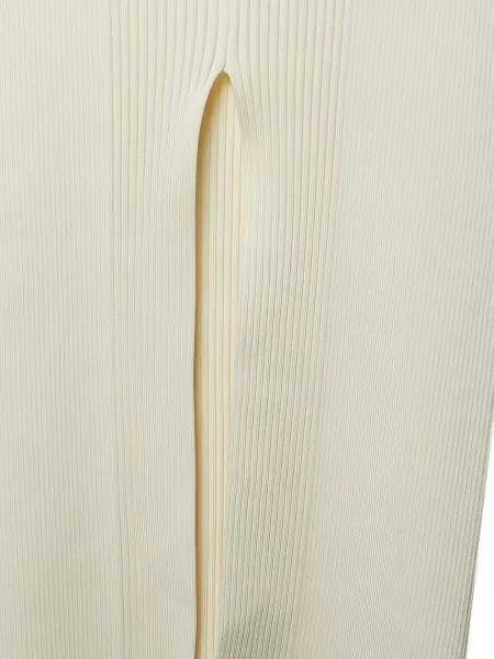 Rochie Simkhai cu gât halter de costum alb