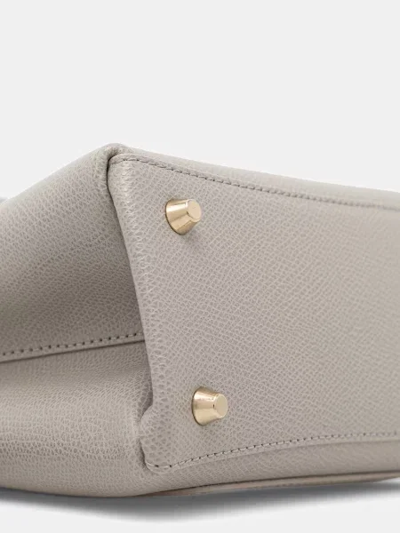 Furla női bőr bőrönd szürke