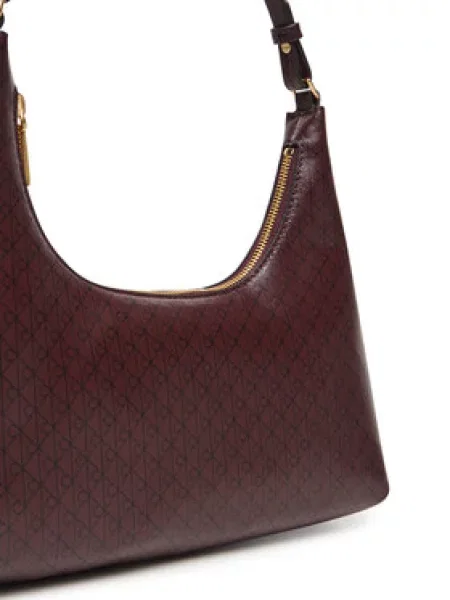 Ročna torba Calvin Klein Bordo rdeča rjava
