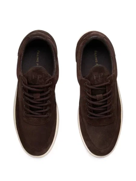 Sneakers Filling Pieces σουέντ καφέ