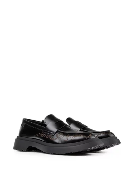 Pantofi loafer Camper din piele negru