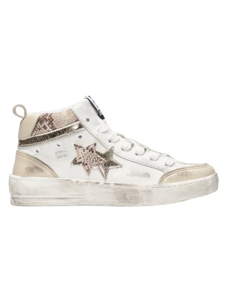 Sneakersy 2star skórzane białe
