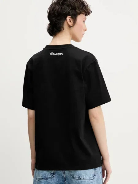 Inbetweeners t-shirt z nadrukiem czarny