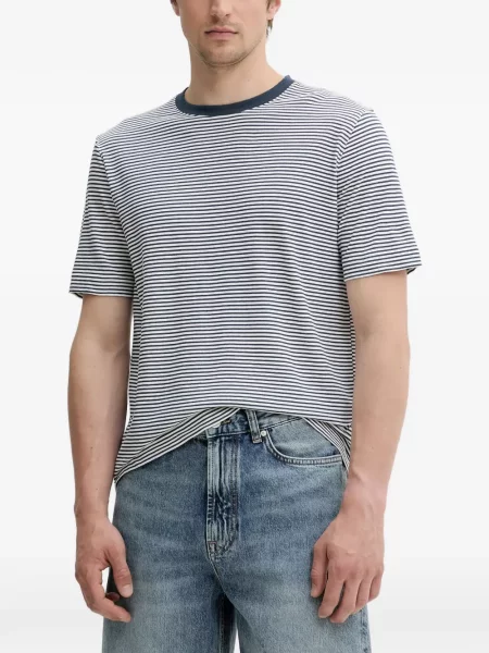 Tricou polo Marc O'polo cu dungi albastru