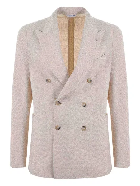 Sacou Manuel Ritz cu model herringbone