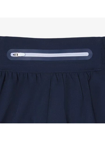 Lacoste Szorty Tenisowe Ultra Dry niebieskie
